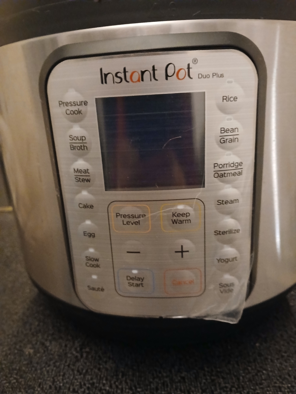 Instant Pot Duo Plus Stainless Steel Electric Pressure Cooker